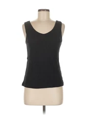 Monoprix femme Women Black Sleeveless T-Shirt M