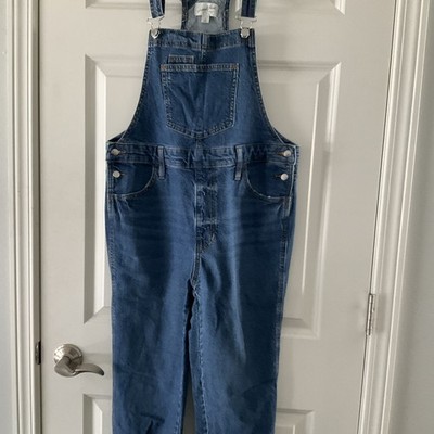 NWOT - Universal Thread - Denim Bib Overalls sz 8 Jean Preppy Y2K Boho Utility