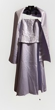 Davids Bridal Dress Women’s Size 10 Light Purple With Drape Formal Prom Mothers