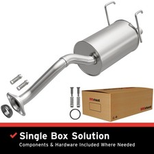 Oe Replacement Exhaust Muffler Kit For 1993-1995 Honda Civic Del Sol Oe Replacement Exhaust Muffler Kit For 1993-1995 Honda Civic Del Sol