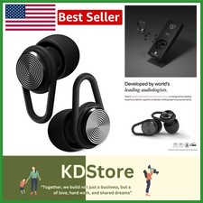 Professional 20dB Noise Reduction Reusable Earplugs for Musicians - Silver Night