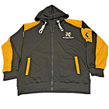 2-piece Matching Jogger Set Tracksuit XL-Black/yellow Zip up Hoodie  Pants