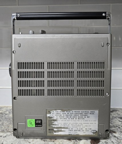 Vintage 1976 JVC 3050 Mini TV • Powers On, Needs Recap • Retro CRT Sammlerstück - Bild 11 von 11