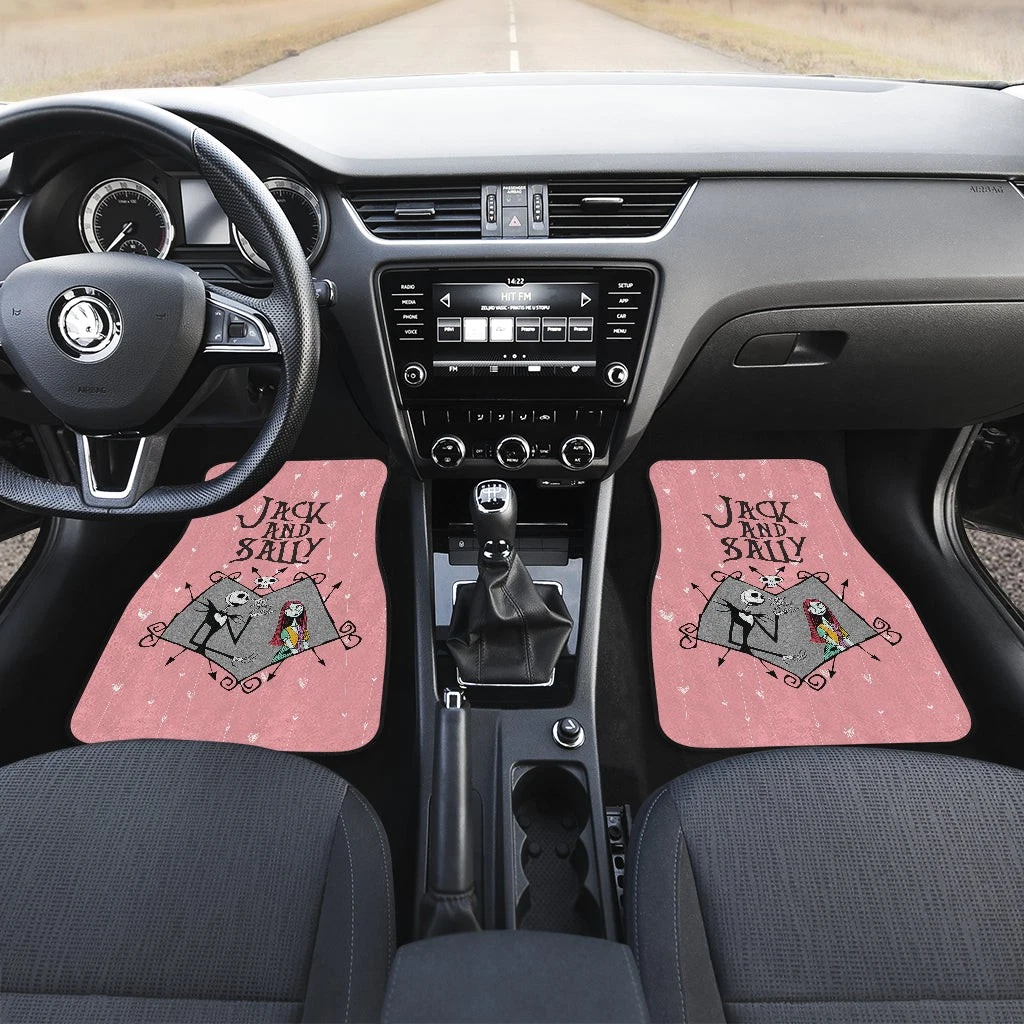 Nightmare Before Christmas Cartoon Car Floor Mats