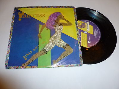 PRINCESS - Lover Don't Go - Deleted 1989 UK 7'' Vinyl Single