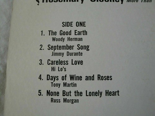 MARK 56 RECORDS GREATEST HITS VINYL LP VARIOUS ARTISTS CLOONEY, ARMSTRONG, EX - Picture 3 of 4
