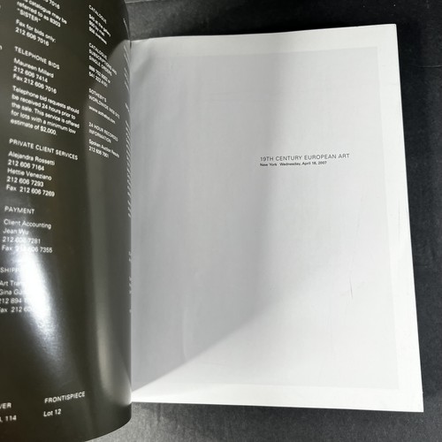 Auktionskatalog: Sotheby's Europäische Kunst des 19. Jahrhunderts New York 18. April 2007 - Bild 4 von 11