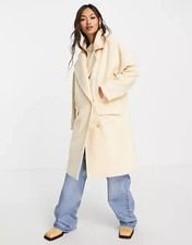 Gianni Feraud Oversized Camel Slouchy Coat Rrp £295 Size 16 B6
