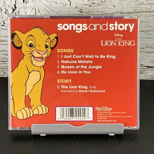 Songs and Story: The Lion King by Songs & Story: The Lion King (CD, 2011) - Picture 2 of 7
