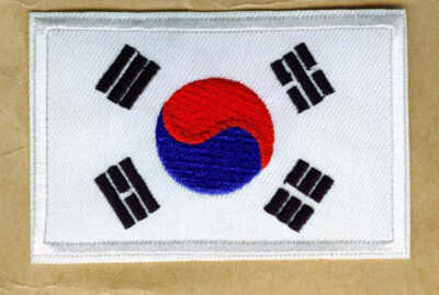 Aufnäher Patch Korea Südkorea TAEKWONDO TKD 