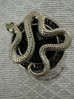 BATH & BODY WORKS CAR FRAGRANCE VENT VISOR CLIP GOLD SNAKE New