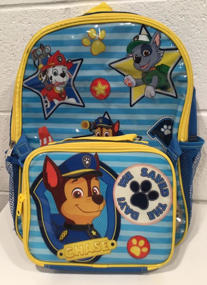 Small paw shop patrol backpack