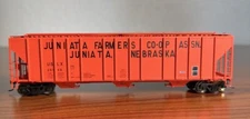 HO Exactrail Evans 4780 Hopper Juniata Farmers Coop USLX 26149 NO ORIGINAL BOX