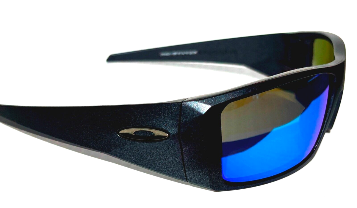 NEW Oakley HELIOSTAT Blue Steel POLARIZED PRIZM Sapphire Lens 