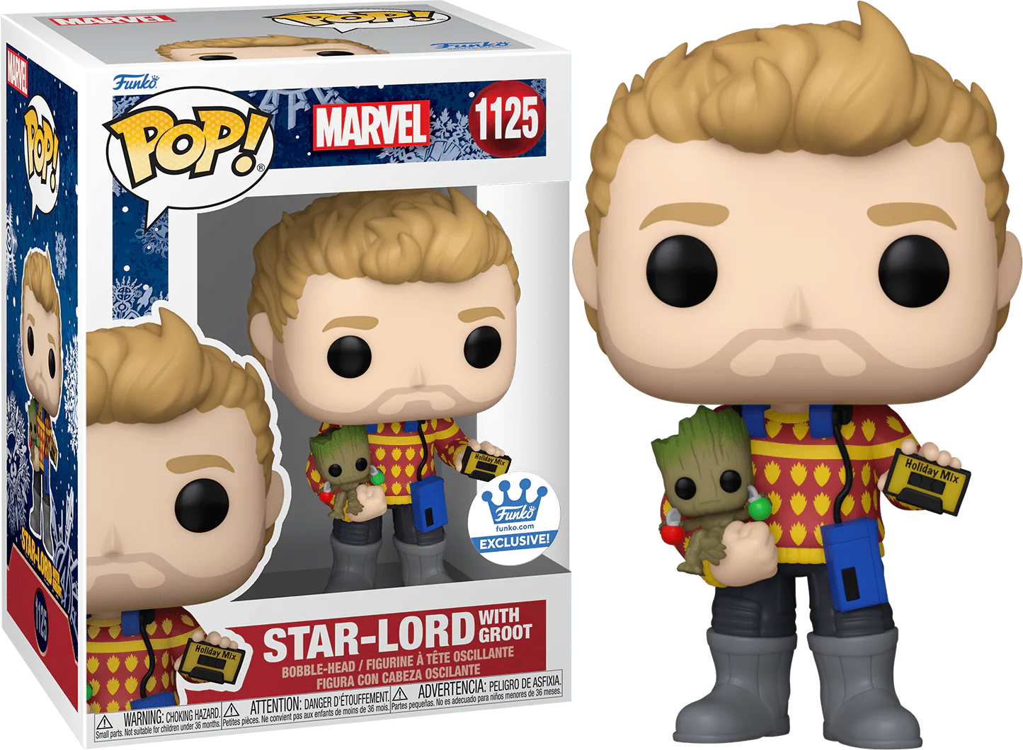 spor Roux ventilator Funko POP! Marvel: Star-Lord w/ Groot (Funko) #1125 | eBay