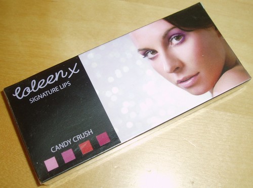 Coleen X Signature Lips 4 Cream Colour Pallets kit in Mirrored Case - Picture 5 of 9