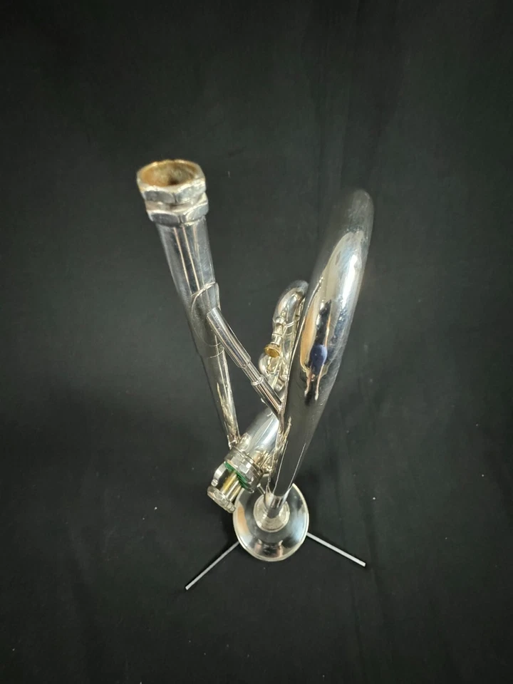 Olds Super Star Ultrasonic Silver Trumpet (Vintage ~1972) - Image 4 of 4