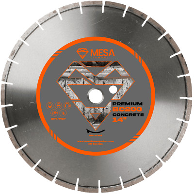 14 in /350mm Reinforced Concrete Diamond Saw Blade Brick Block MESA DIAMOND  PRO