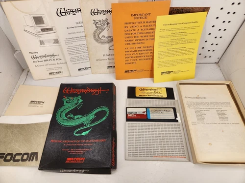 Wizardry: Proving Grounds of the Mad Overlord: 1984 - PC IBM 5.25" - CIB