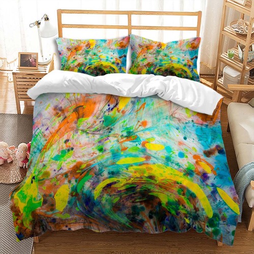 Horse Duvet Cover Set, 3 Piece elephant Bedding Set Microfiber - Picture 50 of 53