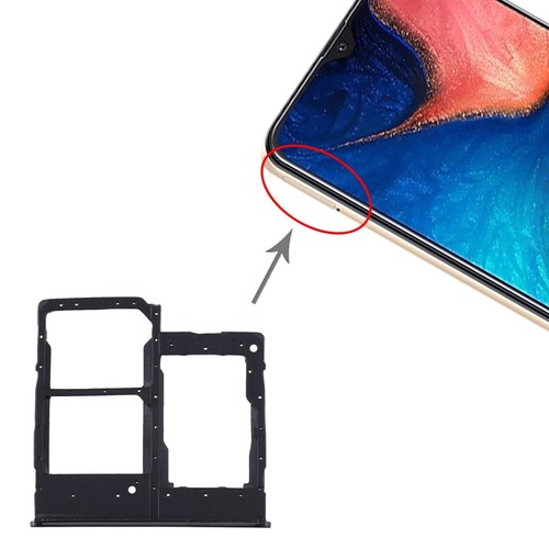 Tray TRAY Gehäuse Simkarte 1\2 + VANA Memory MicroSD für Samsung Galaxy A20E - Bild 2 von 6