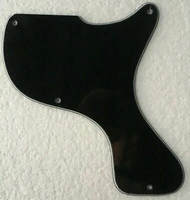 Schlagbrett / Backplate für Gibson Les Paul Junior DC Doppelschnitt: viele Farben NEU