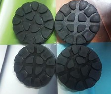 KIT 4 SUPPORTI IN GOMMA PONTE ELEVATORE PER OFFICINE MECCANICHE E CARROZZERIE