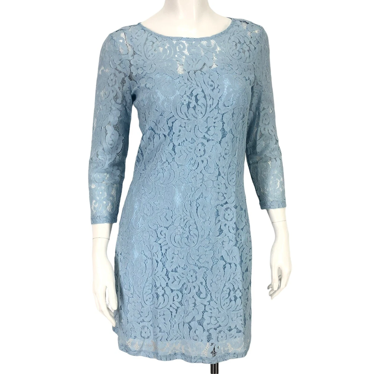 Bb dakota top lace shift dress