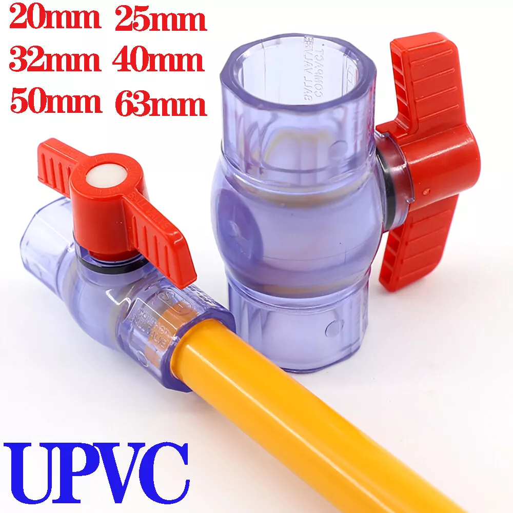 40mm solvent weld ball on sale valve
