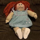 Xavier Roberts CABBAGE PATCH KID Soft Sculpture Cloth Face Girl Doll