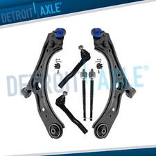 Front Lower Control Arms w/ Ball Joint Tie Rods Kit for 2016 - 2021 Honda HR-V