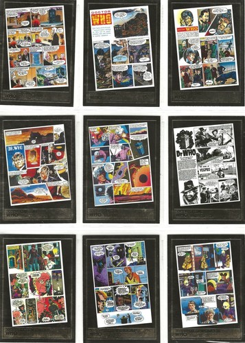 DOCTOR WHO DEFINITIVE SERIES 2 TV COMIC CARDS FOIL STAMPED F1 TO F13 ..CHOOSE - Picture 19 of 22
