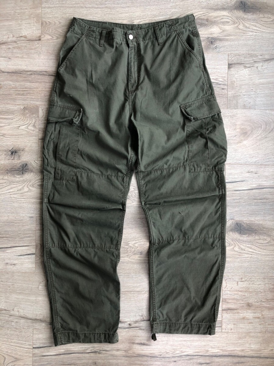 パンツ Vintage carhartt pants Vintage Carhartt Double Knee Pants Sz 36 Talon Zipper Brown
