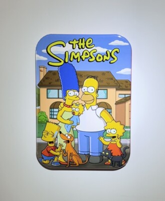 The Simpsons Fridge Magnet 2.5  X 3.5  Bart Homer Marge Lisa Maggie
