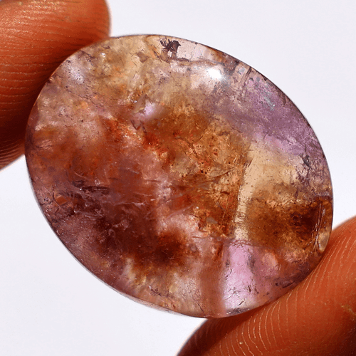 4 Pcs Natural Amethyst Quartz ( Not Flat Back) 28mm-45mm Cabochon Gemstones Lot - Picture 5 of 12