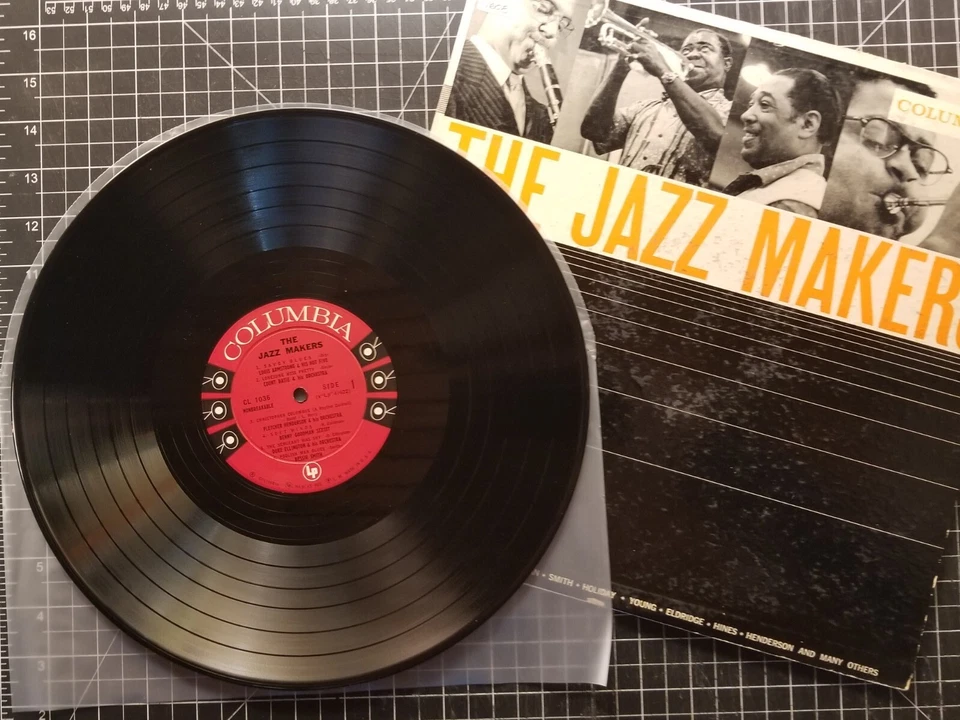 BILLIE HOLIDAY LOUIS ARMSTRONG The Jazz Makers LP 1957 DIZZY Duke COUNT Prima - Image 3 of 4