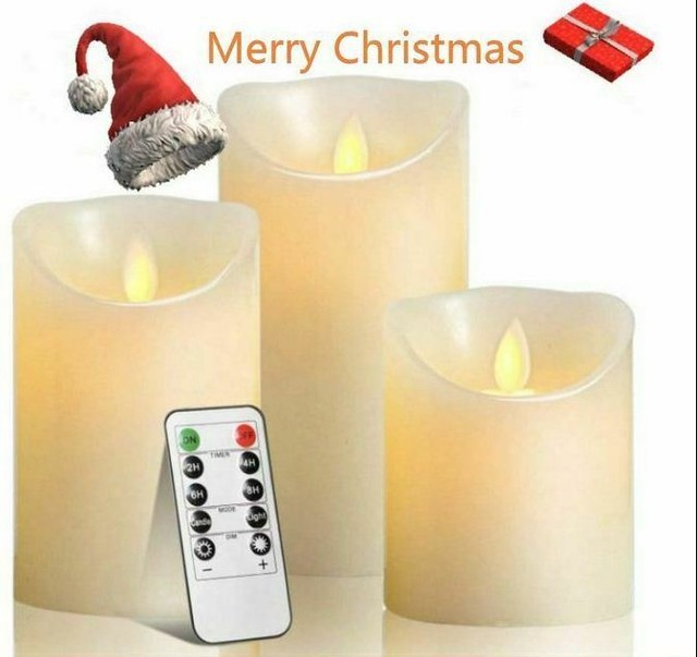 Advent Candles Purple and Pink Flameless LED Pillar Set of 4 9 Inch for