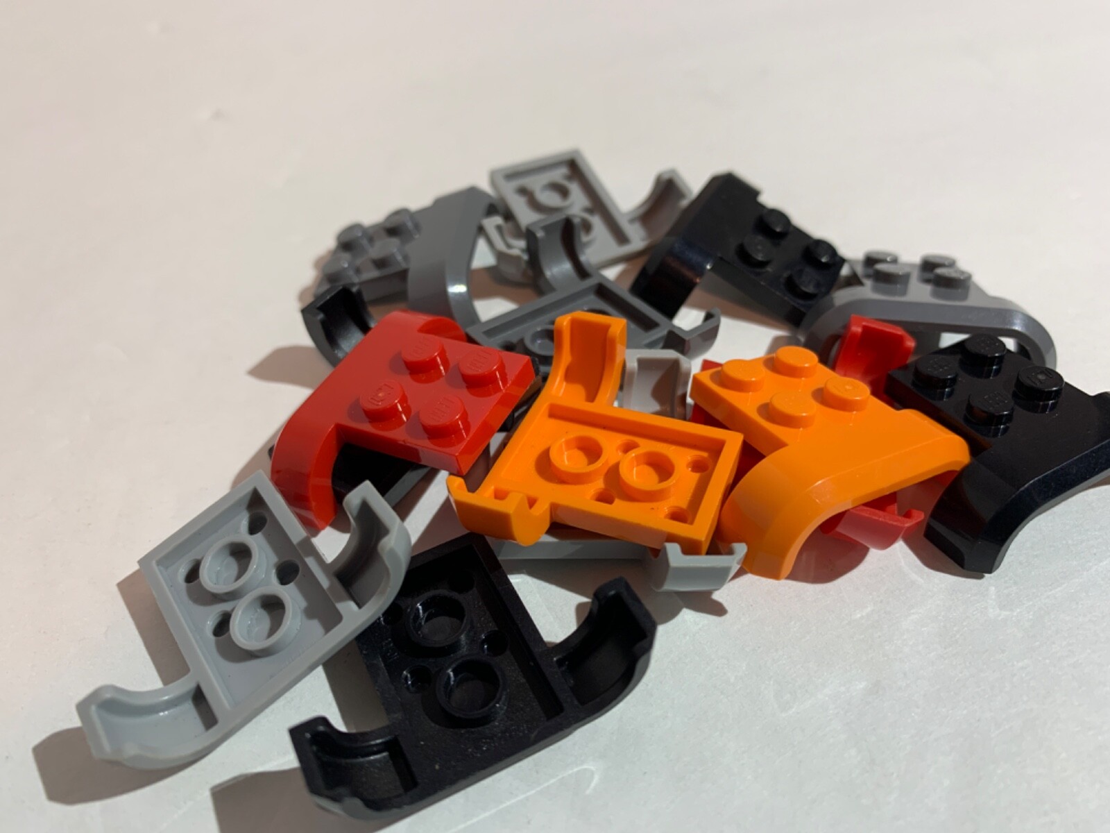 lego orange car