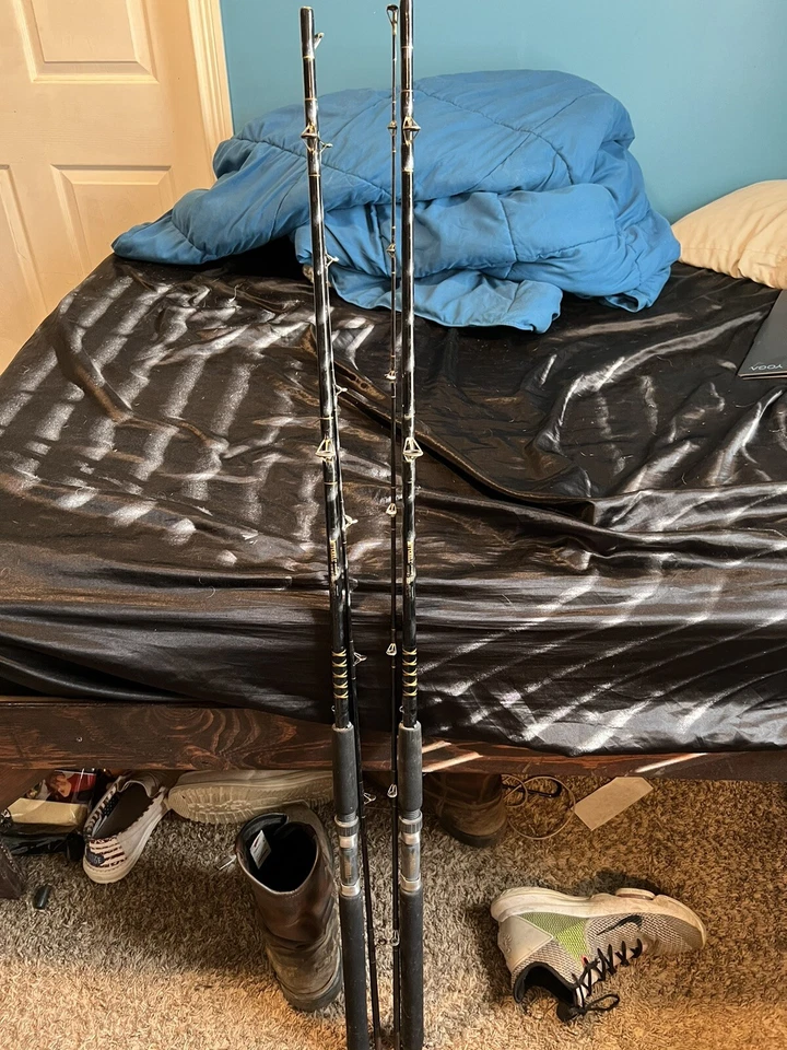 Michael Down Rigger Fishing Poles - Image 2 of 3