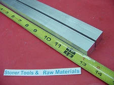 2 Pieces 1" X 1" 6061 ALUMINUM SQUARE FLAT BAR 13" LONG T6511 New Mill Stock
