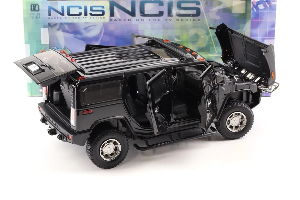 1:18 Highway61 Hummer H2 Nero 2006 Serie TV NCIS - Immagine 4 di 4