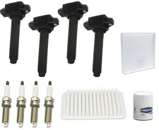 For Mitsubishi Outlander 2.4L 2014-2019 Ignition Coils Spark Plugs Tune Up Kit