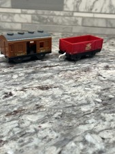 Thomas  Friends Trackmaster Train Cars Mail cars lot of 2 pieces