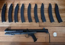 Classic Airsoft Asahi Sterling gas rifle w/ 9 magazines & extras READ DESCRIPTIO