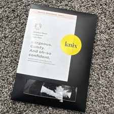 Knix Womens Leak Proof Shadow Mesh, High-Rise Size M Panties Undies