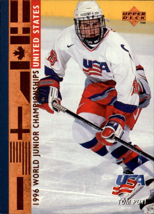 1995-96 Upper Deck #568 Tom Poti RC - HKY
