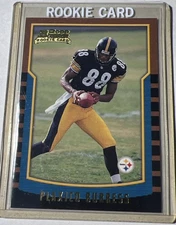 Plaxico Burress 2000 Bowman RC #174 Steelers Giants Rookie NFL NM-MT