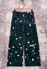 Maeve Pants 27 Womens Anthropologie Colette Cropped Wide Leg Corduroy