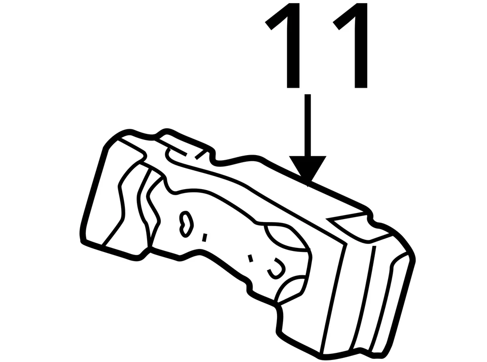 Amortiguador ACURA RL 1999-2004 78520-SZ3-A01 - NUEVO OEM Foto 3 de 3