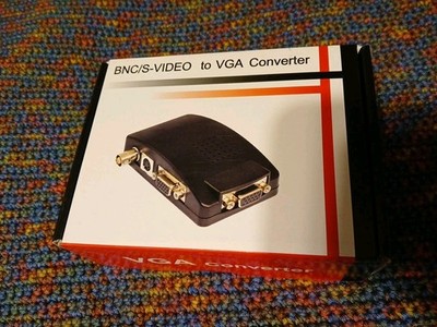 HM104 BNC Composite and S-Video to VGA Converter